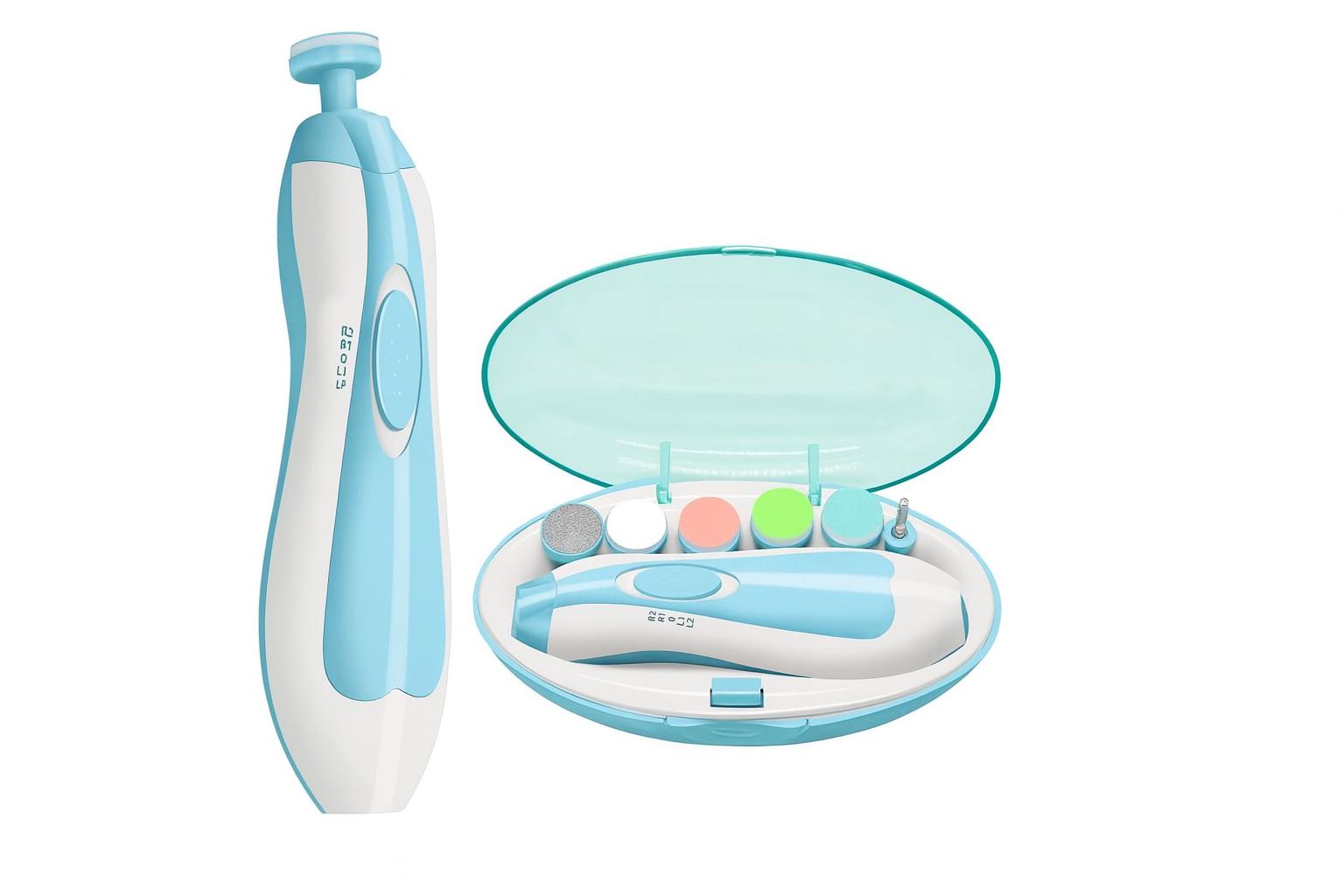 BabySafe™ Electric Nail Trimmer – Gentle, Silent & Pain-Free”